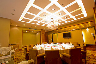 豪华酒店宴会厅内部场景