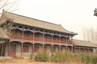 中式古建筑庭院景观