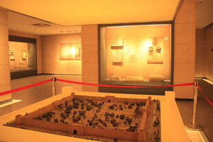 古代城池模型展示于展厅