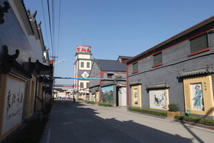 古街风貌 传统建筑与招牌