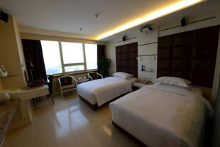 现代风格双床酒店客房