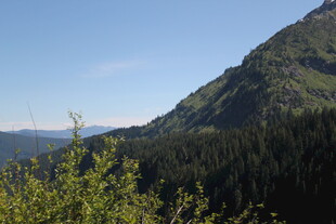 青山绿树间的自然美景