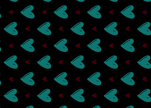 心形图案背景纹理