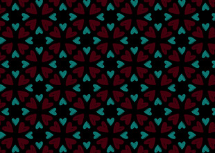 几何花纹深色图案背景