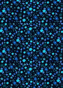 蓝色梦幻点状背景图案