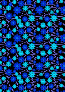 蓝黑交织几何图案纹理