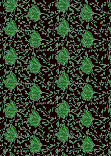 绿色树叶图案背景纹理