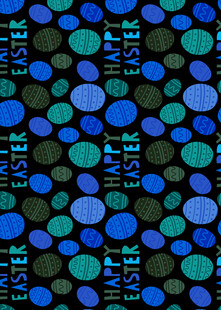 蓝绿圆点图案背景纹理