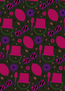 多彩几何图案无缝背景