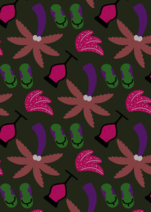 花卉图案背景设计