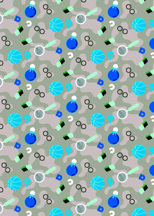 多彩几何图案背景纹理