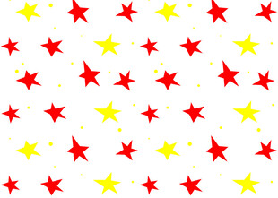 红黄星星图案背景