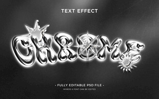 圣诞主题字体设计