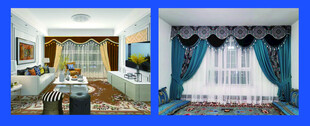 室内窗帘装饰效果图展示