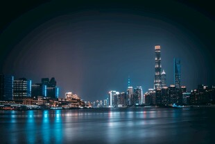 上海外滩璀璨夜景