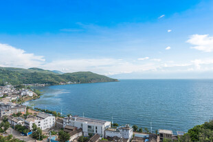 海滨小镇美丽风光