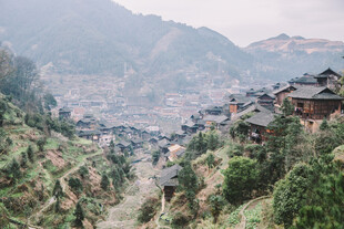 山间村落美景