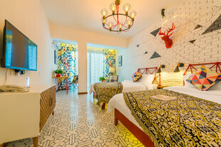 三亚多彩童趣风儿童主题卧室