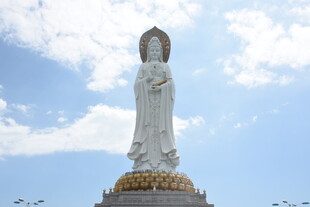 三亚南海观音像 庄严神圣