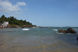 三亚美丽海滨风光