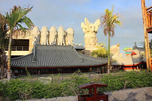 三亚东南亚风格建筑景观