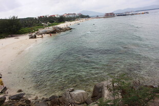 三亚美丽海滨风光