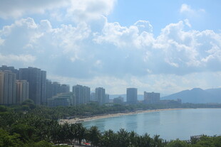 三亚海滨城市美丽风光