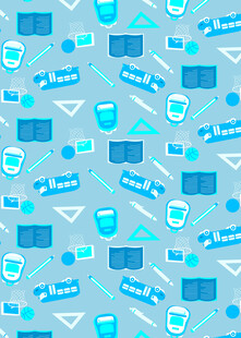 医疗元素无缝图案背景