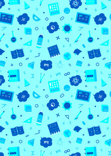 科技元素无缝图案背景