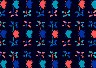 多彩几何图案背景纹理