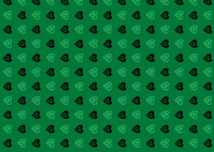 绿色底黑色图案无缝背景