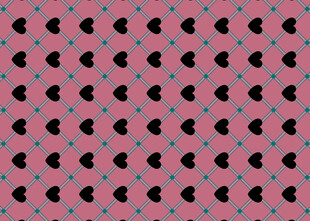 粉色背景心形图案纹理