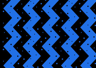 蓝色锯齿形几何图案背景