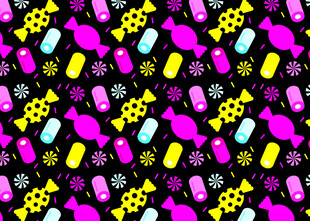 多彩几何图案背景纹理