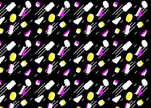 多彩餐具图案背景设计