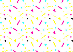 多彩几何图案无缝背景