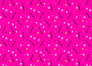 粉色背景小图案无缝纹理