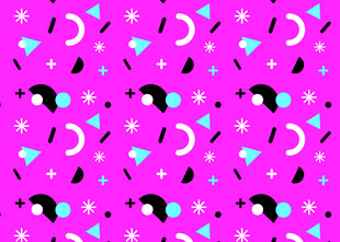 粉色几何图案背景