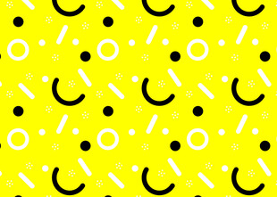 黄色几何图案背景纹理