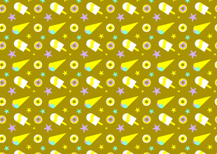 黄色几何图案背景纹理