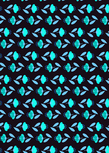 蓝绿色几何图案无缝背景