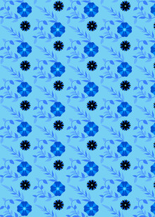 蓝色几何图案背景纹理