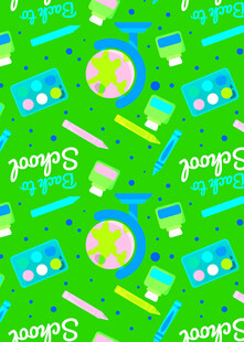 绿色金融主题图案背景