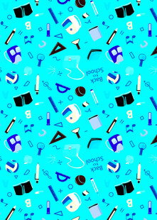 海洋元素图案背景