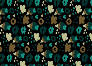 抽象几何图案纹理背景