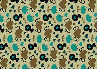 动物图案背景纹理设计