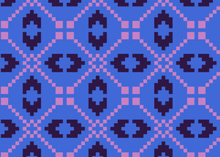 蓝紫几何图案纹理背景