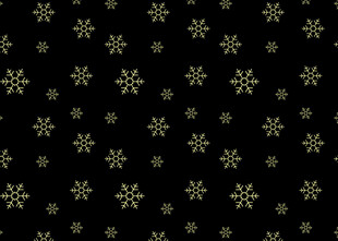 黑色背景雪花图案纹理