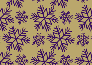 紫色雪花图案背景纹理