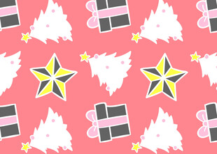 圣诞主题图案背景